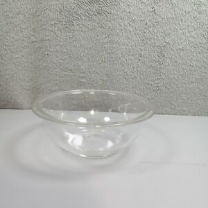 Pyrex 323 Clear Glass Mixing Bowl 1.5 Quart Round Oven Microwave Safe USA Made